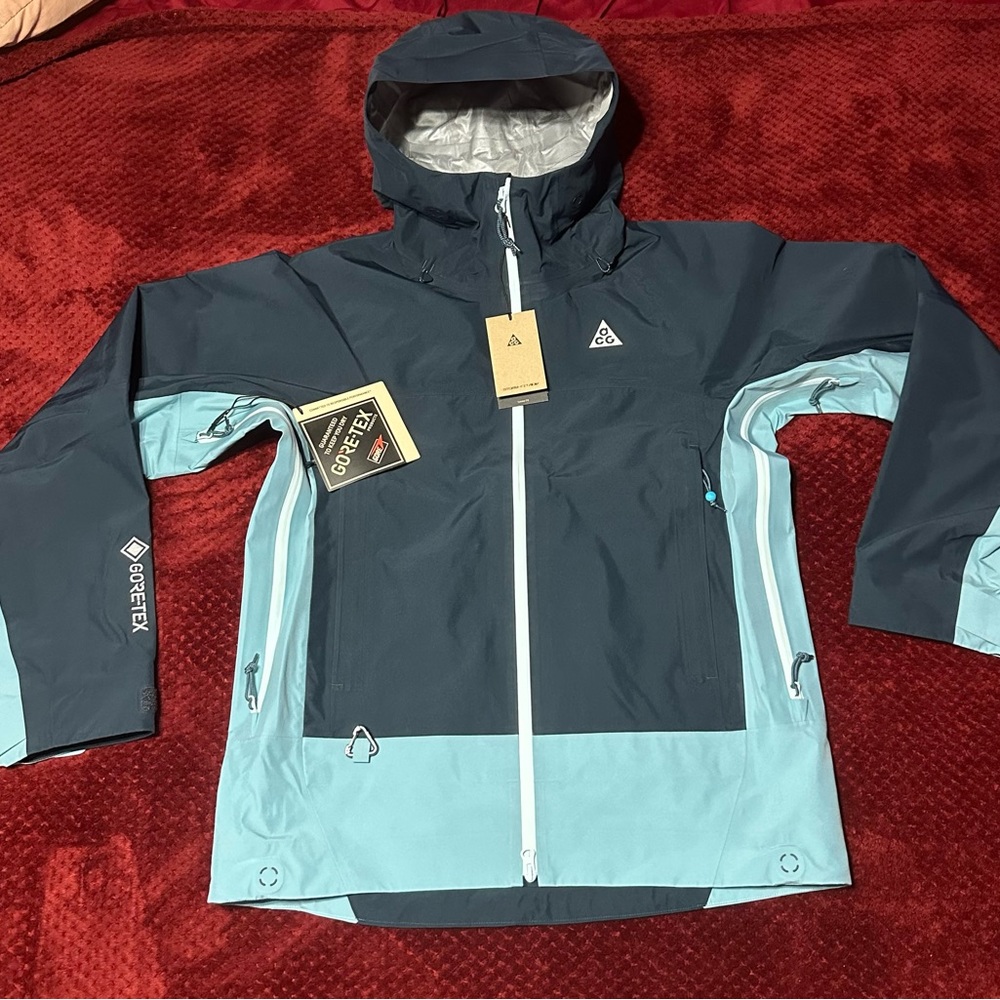 Nike ACG ADV Gore-Tex Misery Ridge Jacket Blue Size XS
